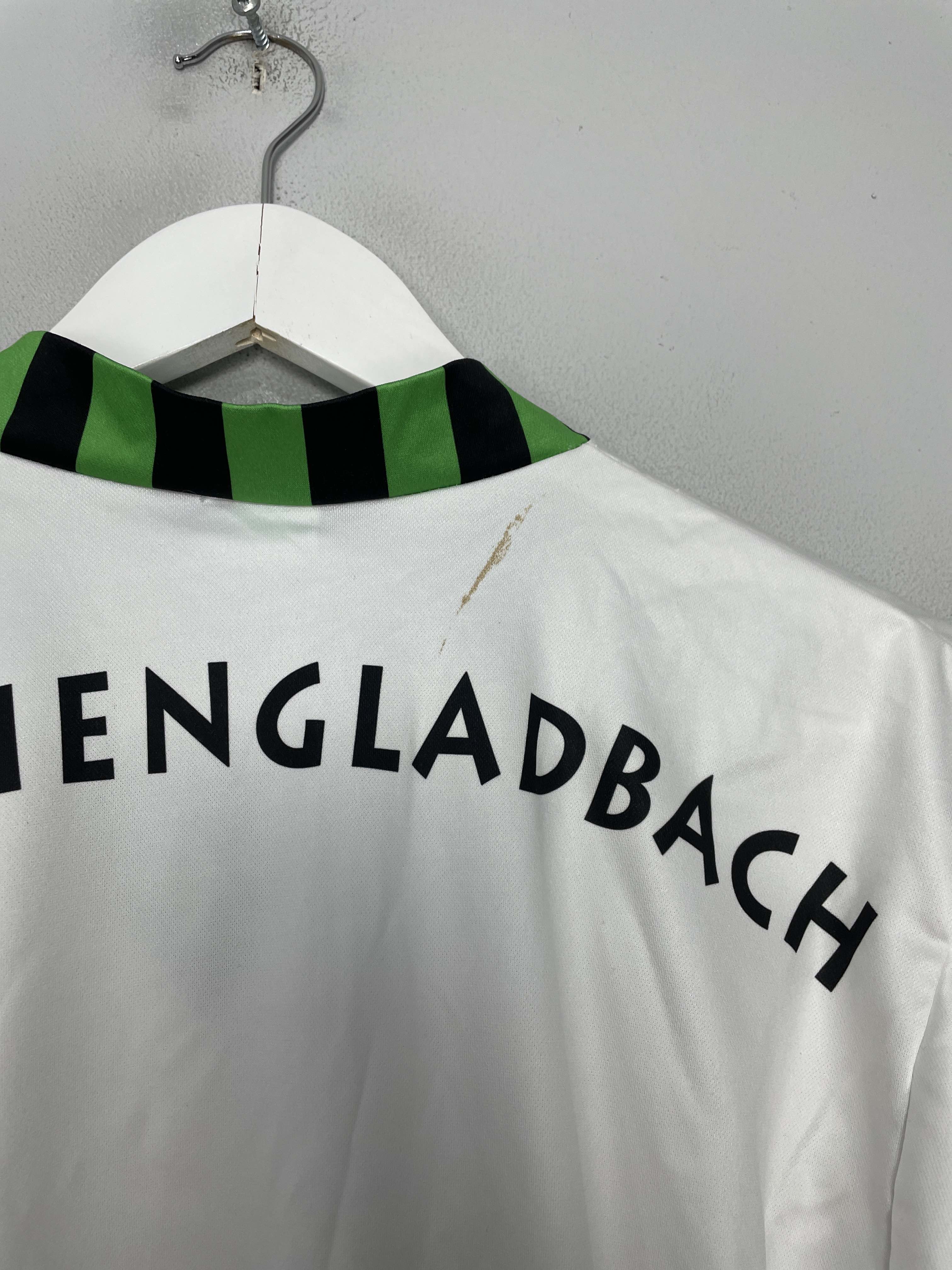 Shop 1992/94 MONCHENGLADBACH L/S HOME SHIRT (S) ASICS, classic football shirts, vintage football shirts & retro soccer jerseys at Cult Kits