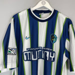 Shop 1998/99 TAMPA BAY MUTINY AWAY SHIRT (L) NIKE, classic football shirts, vintage football shirts & retro soccer jerseys at Cult Kits