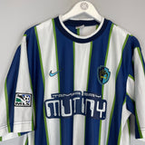 Shop 1998/99 TAMPA BAY MUTINY AWAY SHIRT (L) NIKE, classic football shirts, vintage football shirts & retro soccer jerseys at Cult Kits