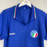 Shop 1986/91 ITALY HOME SHIRT (M) DIADORA, classic football shirts, vintage football shirts & retro soccer jerseys at Cult Kits