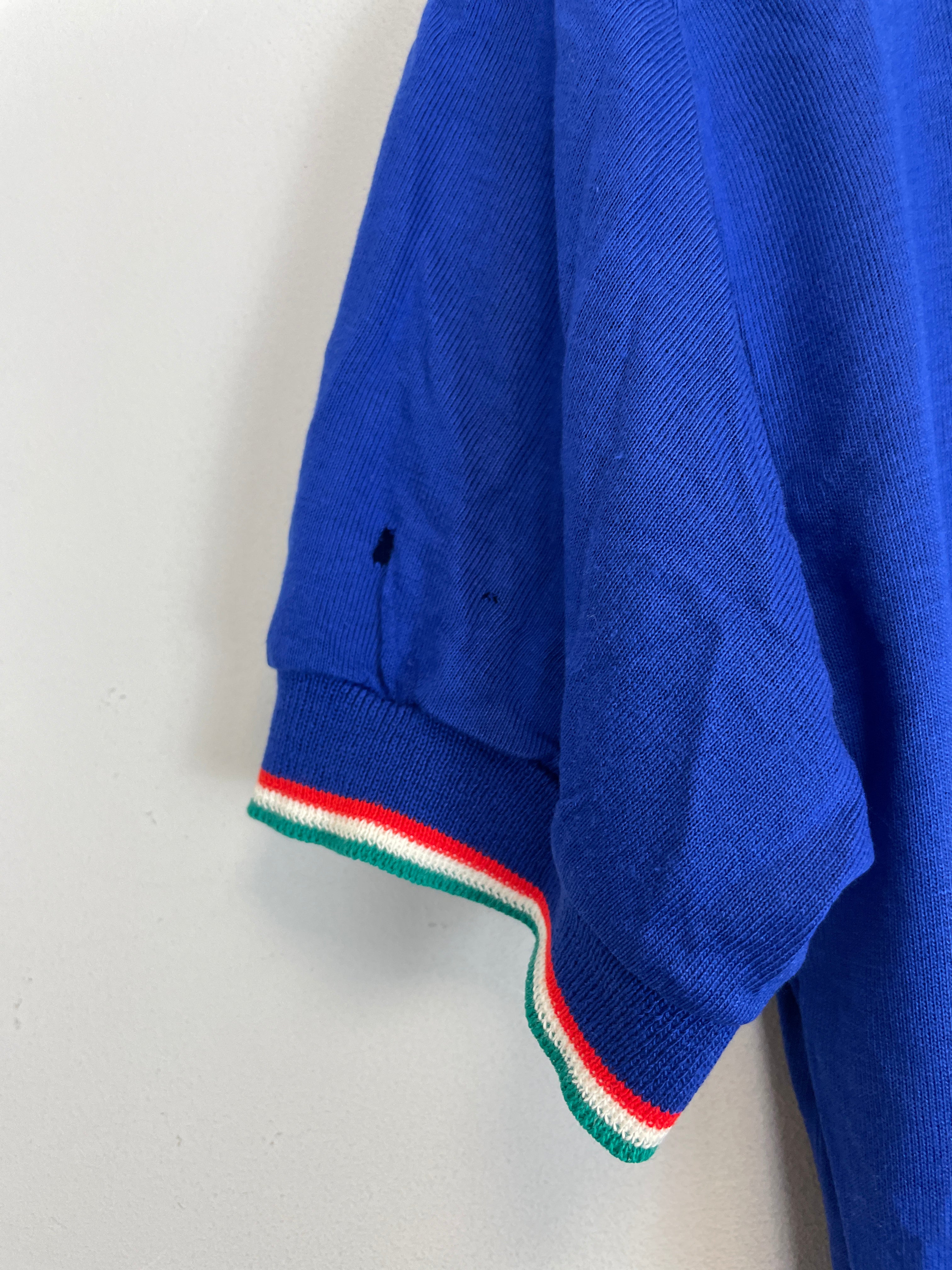 Shop 1986/91 ITALY HOME SHIRT (M) DIADORA, classic football shirts, vintage football shirts & retro soccer jerseys at Cult Kits