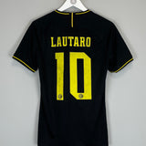 Shop 2019/20 INTER MILAN LAUTARO #10 THIRD SHIRT (S) NIKE, classic football shirts, vintage football shirts & retro soccer jerseys at Cult Kits