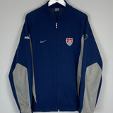 Shop 2005/06 USA TRACK JACKET (L) NIKE, classic football shirts, vintage football shirts & retro soccer jerseys at Cult Kits