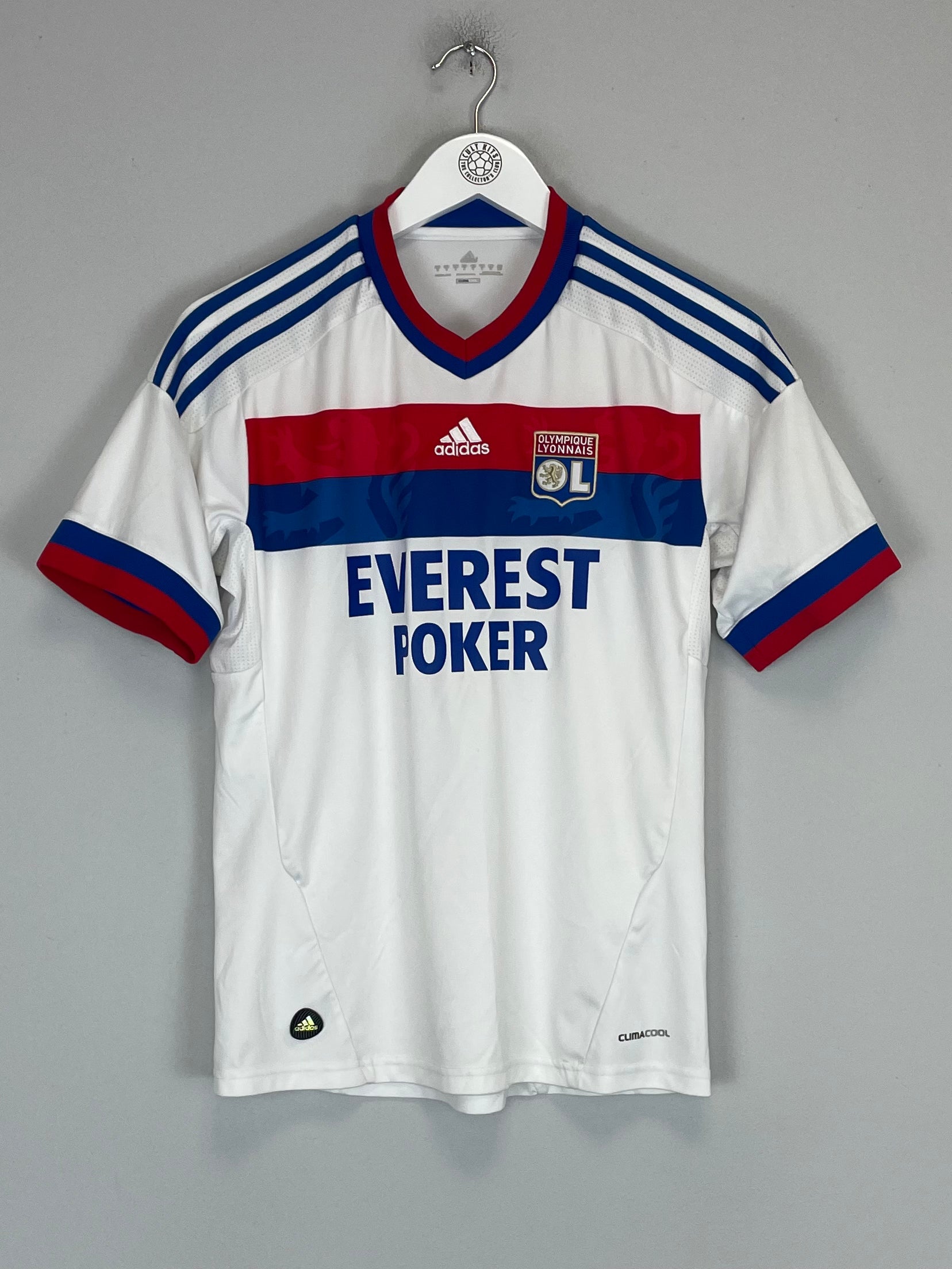 Shop 2011/12 LYON HOME SHIRT (XS) ADIDAS, classic football shirts, vintage football shirts & retro soccer jerseys at Cult Kits