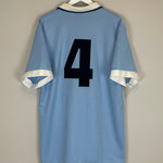 Shop 1993/95 LAZIO #4 *MATCH ISSUE* HOME SHIRT (XL) UMBRO, classic football shirts, vintage football shirts & retro soccer jerseys at Cult Kits