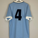 Shop 1993/95 LAZIO #4 *MATCH ISSUE* HOME SHIRT (XL) UMBRO, classic football shirts, vintage football shirts & retro soccer jerseys at Cult Kits