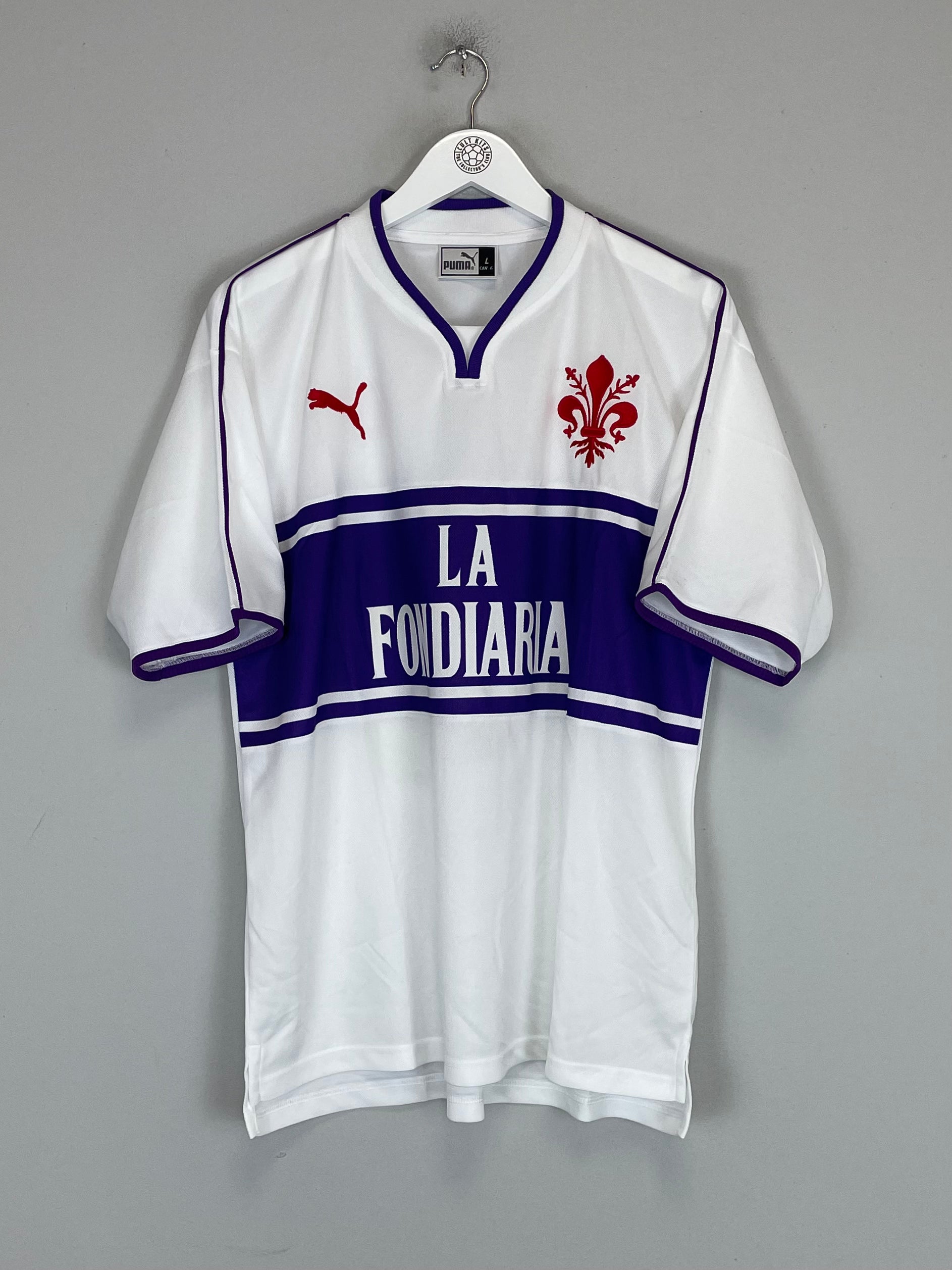 Shop 2002/03 FIORENTINA HOME SHIRT (L) PUMA, classic football shirts, vintage football shirts & retro soccer jerseys at Cult Kits