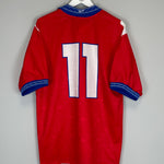 Shop 1997/99 CHILE SALAS #11 HOME SHIRT (L) REEBOK, classic football shirts, vintage football shirts & retro soccer jerseys at Cult Kits