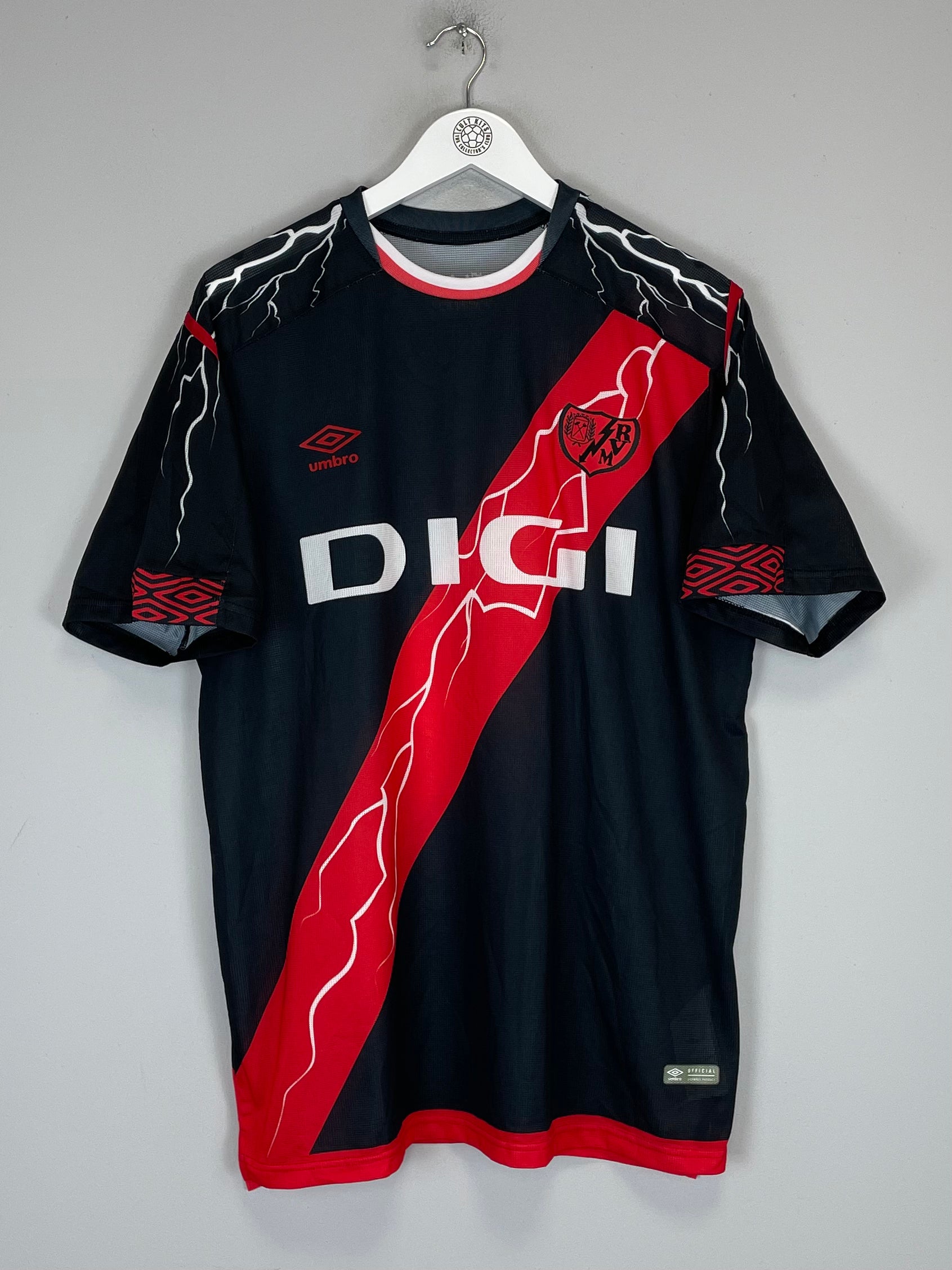 Shop 2021/22 RAYO VALLECANO FALCAO #3 THIRD SHIRT (XXL) UMBRO, classic football shirts, vintage football shirts & retro soccer jerseys at Cult Kits