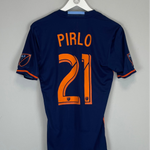 Shop 2016/17 NEW YORK CITY PIRLO #21 AUTHENTIC AWAY SHIRT (S) ADIDAS, classic football shirts, vintage football shirts & retro soccer jerseys at Cult Kits