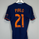 Shop 2016/17 NEW YORK CITY PIRLO #21 AUTHENTIC AWAY SHIRT (S) ADIDAS, classic football shirts, vintage football shirts & retro soccer jerseys at Cult Kits
