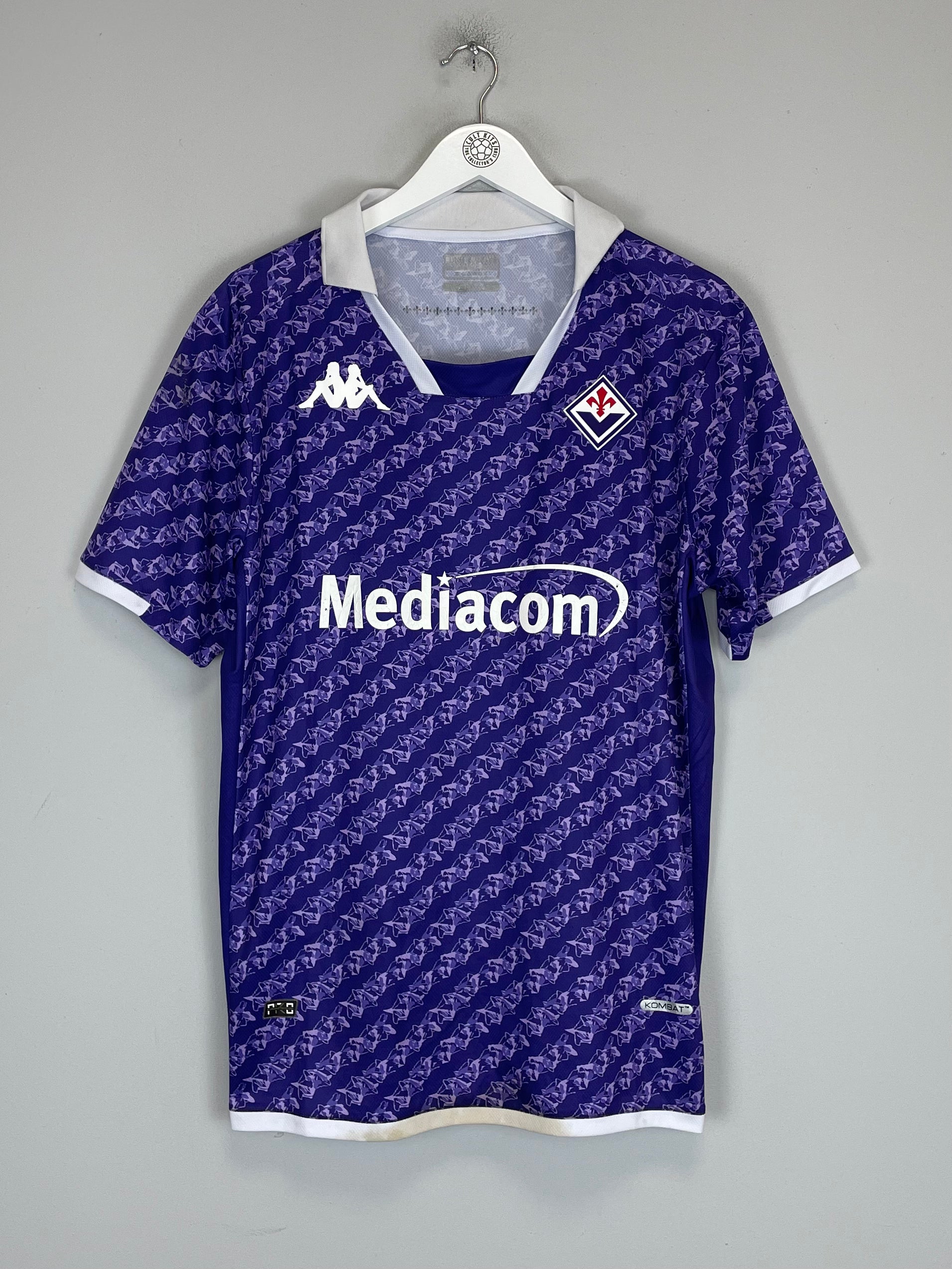 Shop 2023/24 FIORENTINA HOME SHIRT (XL) KAPPA, classic football shirts, vintage football shirts & retro soccer jerseys at Cult Kits