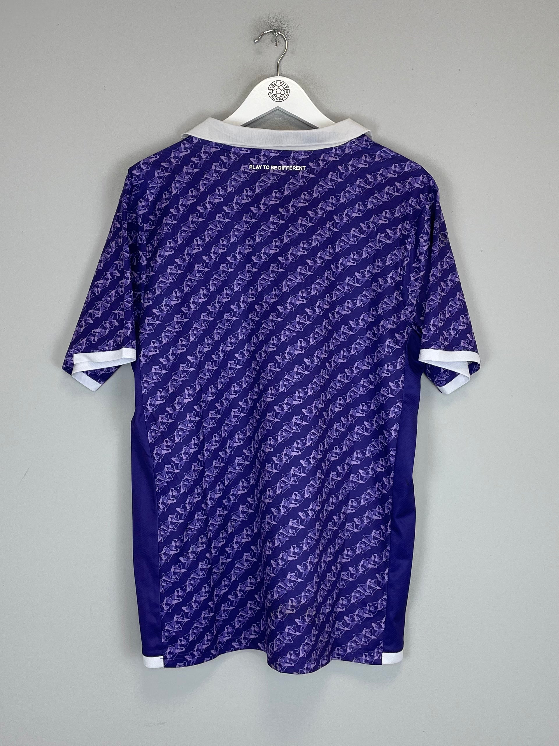 Shop 2023/24 FIORENTINA HOME SHIRT (XL) KAPPA, classic football shirts, vintage football shirts & retro soccer jerseys at Cult Kits