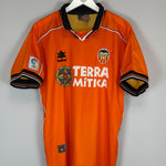 Shop 1999/00 VALENCIA AWAY SHIRT (L) LUANVI, classic football shirts, vintage football shirts & retro soccer jerseys at Cult Kits