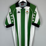 Shop 1998/99 REAL BETIS HOME SHIRT (XL) KAPPA, classic football shirts, vintage football shirts & retro soccer jerseys at Cult Kits