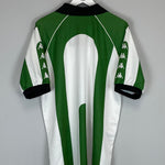 Shop 1998/99 REAL BETIS HOME SHIRT (XL) KAPPA, classic football shirts, vintage football shirts & retro soccer jerseys at Cult Kits