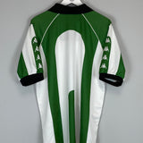 Shop 1998/99 REAL BETIS HOME SHIRT (XL) KAPPA, classic football shirts, vintage football shirts & retro soccer jerseys at Cult Kits
