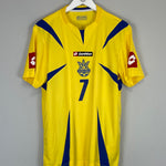Shop 2006/08 UKRAINE SHEVCHENKO #7 HOME SHIRT (XL) LOTTO, classic football shirts, vintage football shirts & retro soccer jerseys at Cult Kits