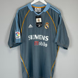 Shop 2003/04 REAL MADRID BECKHAM #23 *BNWT* THIRD SHIRT (XL) ADIDAS, classic football shirts, vintage football shirts & retro soccer jerseys at Cult Kits