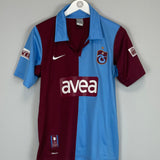 Shop 2008/09 TRABZONSPOR YATTARA #11 HOME SHIRT (S) NIKE, classic football shirts, vintage football shirts & retro soccer jerseys at Cult Kits