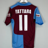 Shop 2008/09 TRABZONSPOR YATTARA #11 HOME SHIRT (S) NIKE, classic football shirts, vintage football shirts & retro soccer jerseys at Cult Kits