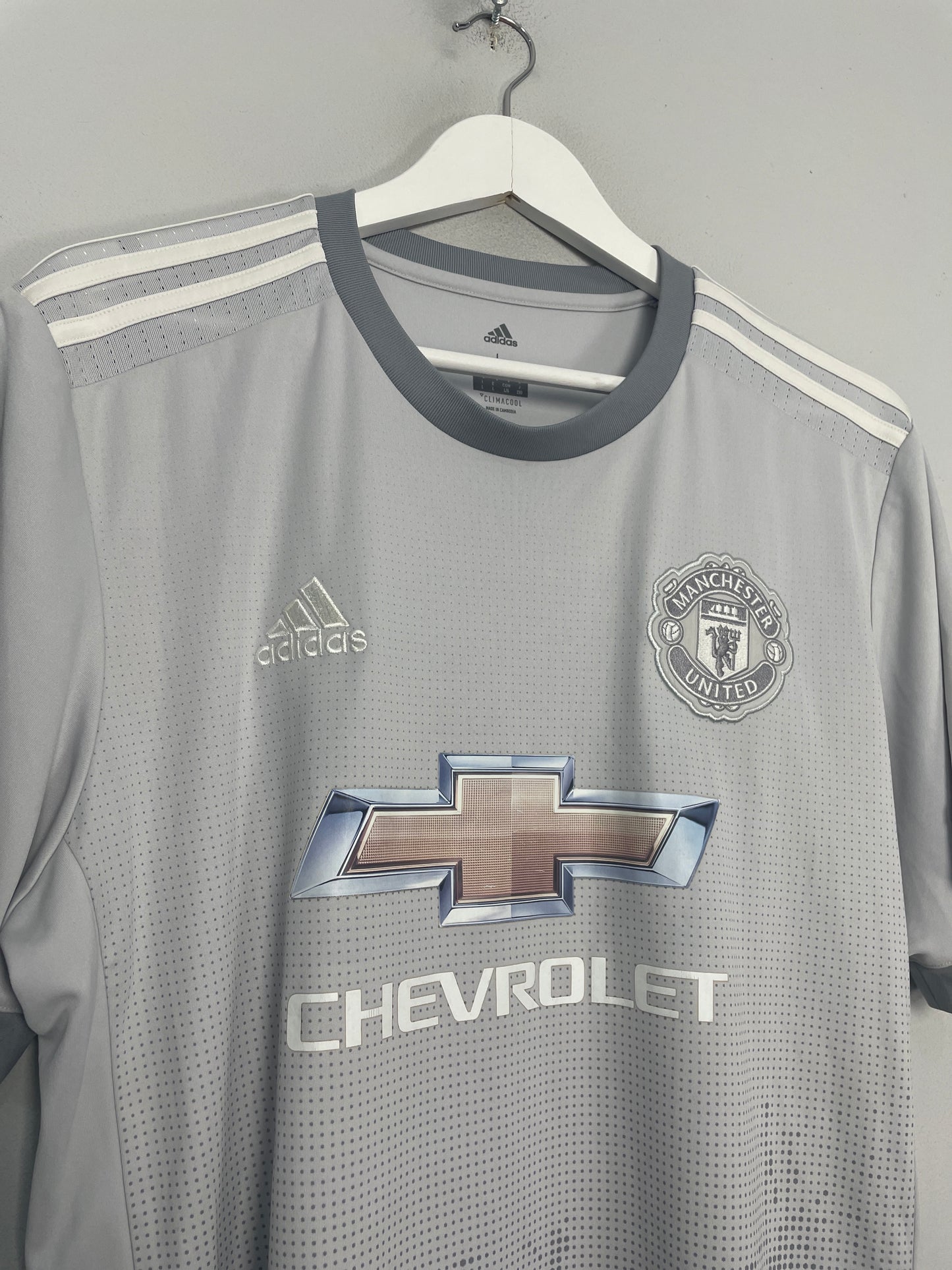 2017/18 MANCHESTER UNITED THIRD SHIRT (L) ADIDAS