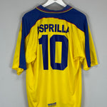 Shop 1997/98 COLOMBIA ASPRILLA #10 HOME SHIRT (XL) REEBOK, classic football shirts, vintage football shirts & retro soccer jerseys at Cult Kits