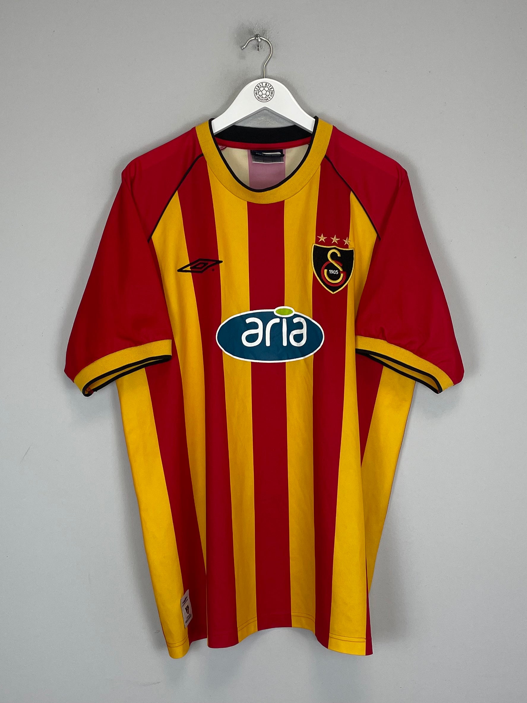Maillot de foot Umbro Galatasaray 2002/03 XL Maillot de foot Umbro Galatasaray 2002/03 XL