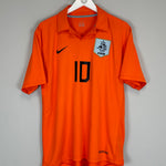 Shop 2006/08 NETHERLANDS VAN DER VAART #10 HOME SHIRT (L) NIKE, classic football shirts, vintage football shirts & retro soccer jerseys at Cult Kits