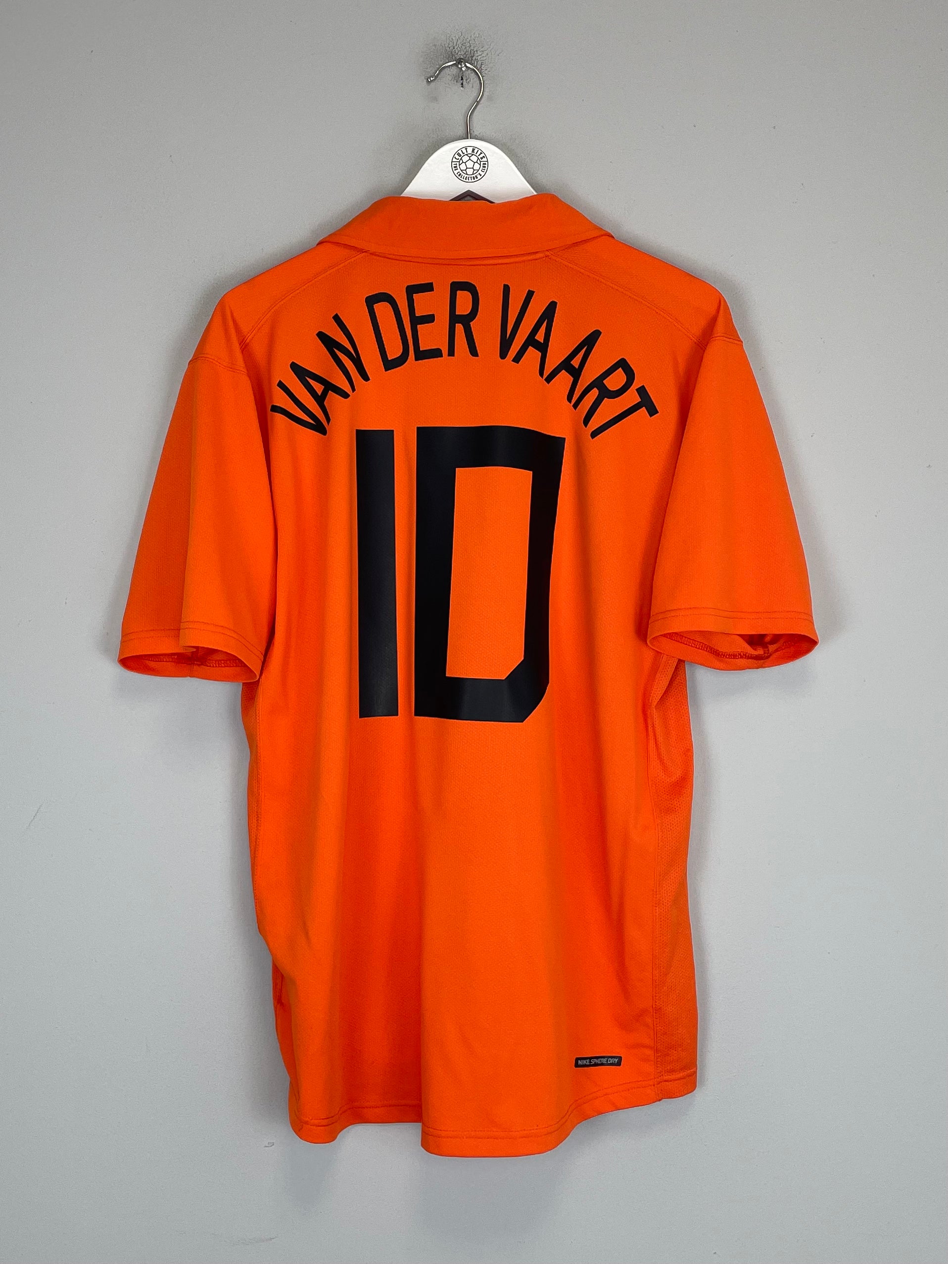 Shop 2006/08 NETHERLANDS VAN DER VAART #10 HOME SHIRT (L) NIKE, classic football shirts, vintage football shirts & retro soccer jerseys at Cult Kits