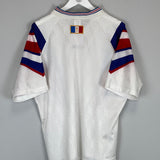Shop 1996/98 FRANCE AWAY SHIRT (L) ADIDAS, classic football shirts, vintage football shirts & retro soccer jerseys at Cult Kits