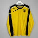 Shop 2013/14 AEK ATHENS KONSTANTINOS #4 L/S HOME SHIRT (L) PUMA, classic football shirts, vintage football shirts & retro soccer jerseys at Cult Kits