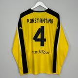 Shop 2013/14 AEK ATHENS KONSTANTINOS #4 L/S HOME SHIRT (L) PUMA, classic football shirts, vintage football shirts & retro soccer jerseys at Cult Kits