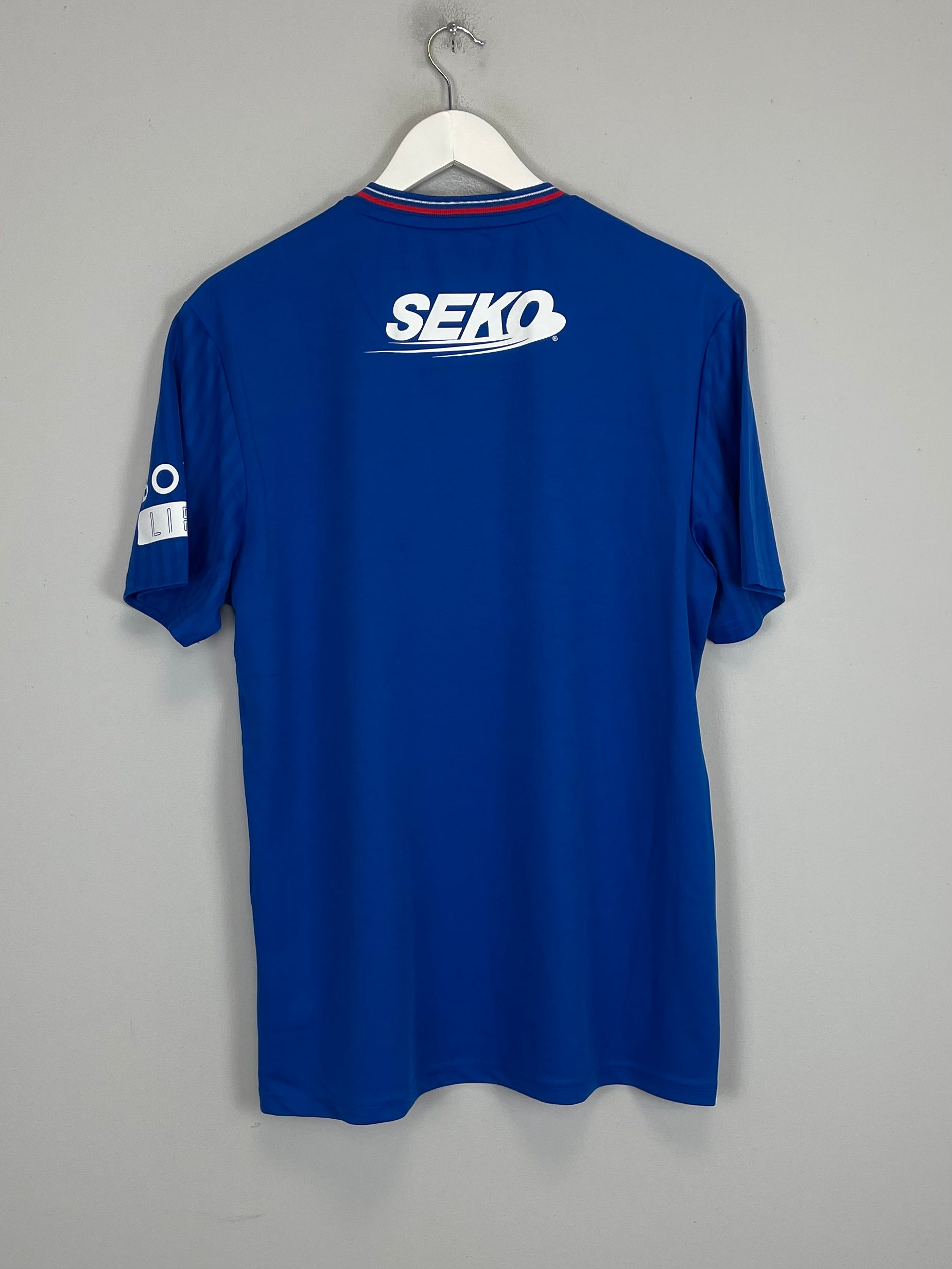 Shop 2023/24 Rangers *BNWOT* Home Shirt (Multiple Sizes) Castore, classic football shirts, vintage football shirts & retro soccer jerseys at Cult Kits