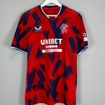 Shop 2023/24 Rangers *BNWOT* Fourth Shirt (Multiple Sizes) Castore, classic football shirts, vintage football shirts & retro soccer jerseys at Cult Kits