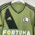 Shop 2015/16 LEGIA WARSAW CENTENARY AWAY SHIRT (M) ADIDAS, classic football shirts, vintage football shirts & retro soccer jerseys at Cult Kits