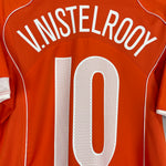 Shop 2004/06 NETHERLANDS V.NISTELROOY #10 HOME SHIRT (M) NIKE, classic football shirts, vintage football shirts & retro soccer jerseys at Cult Kits