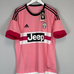 Shop 2015/16 JUVENTUS PIRLO #21 *BNWT* AWAY SHIRT (L) ADIDAS, classic football shirts, vintage football shirts & retro soccer jerseys at Cult Kits