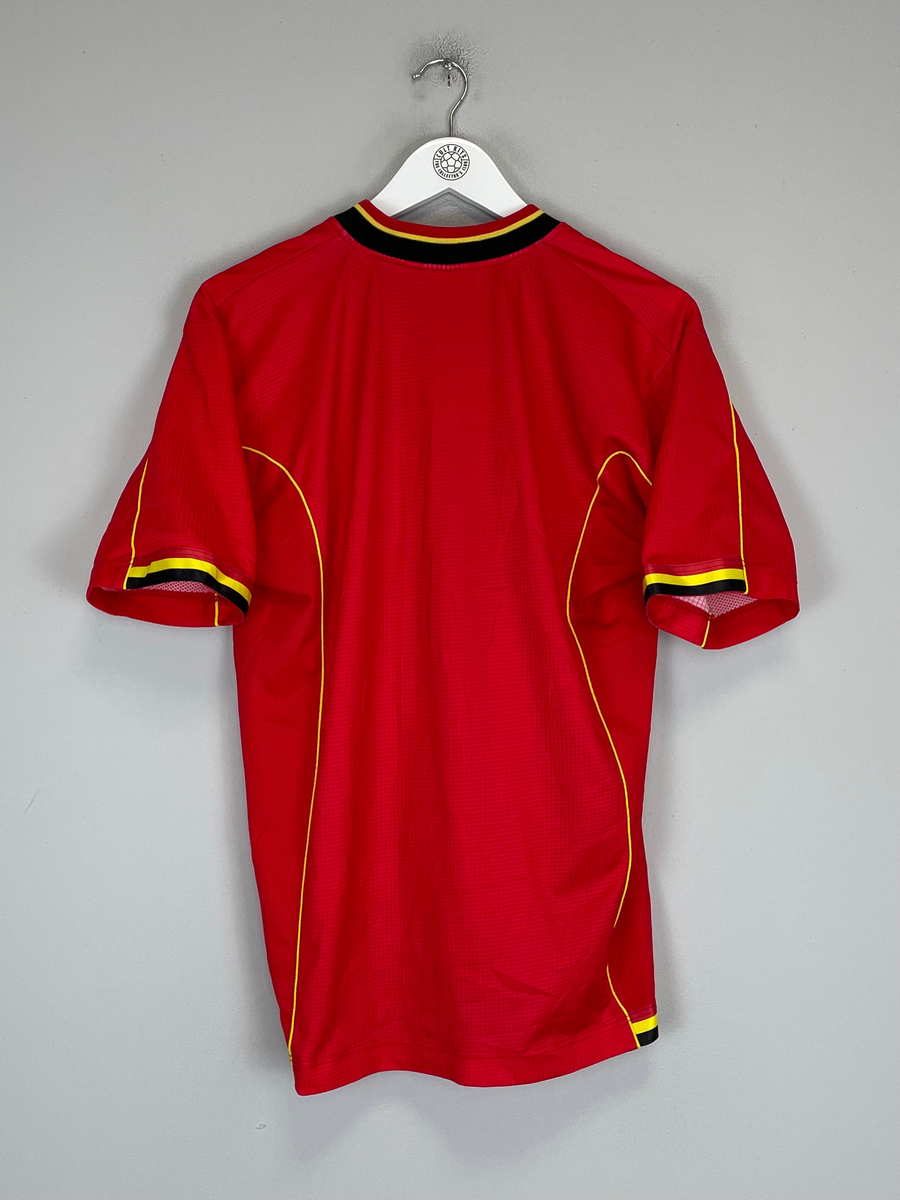 Shop 1997/98 BELGIUM HOME SHIRT (M) DIADORA, classic football shirts, vintage football shirts & retro soccer jerseys at Cult Kits