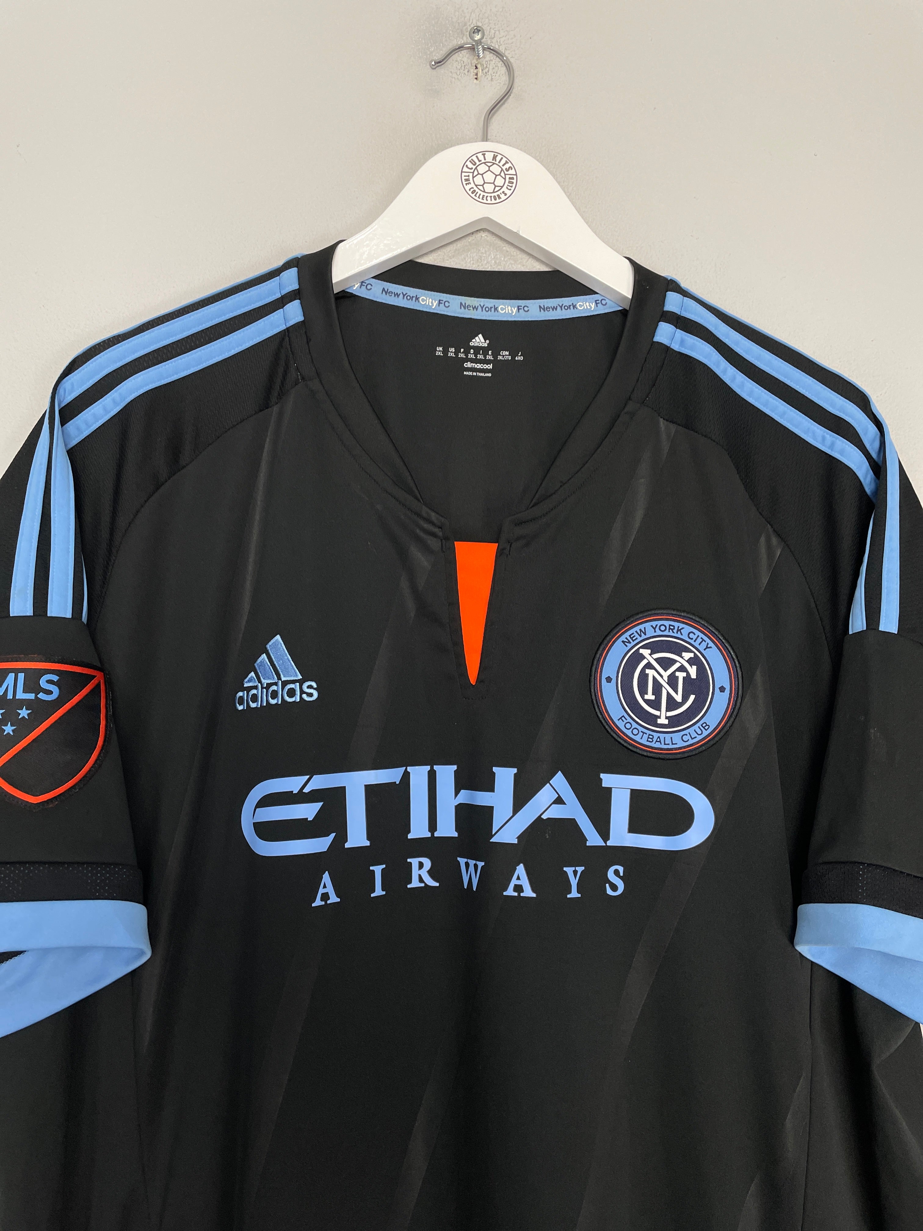 Shop 2015/16 NEW YORK CITY PIRLO #21 AWAY SHIRT (XXL) ADIDAS, classic football shirts, vintage football shirts & retro soccer jerseys at Cult Kits