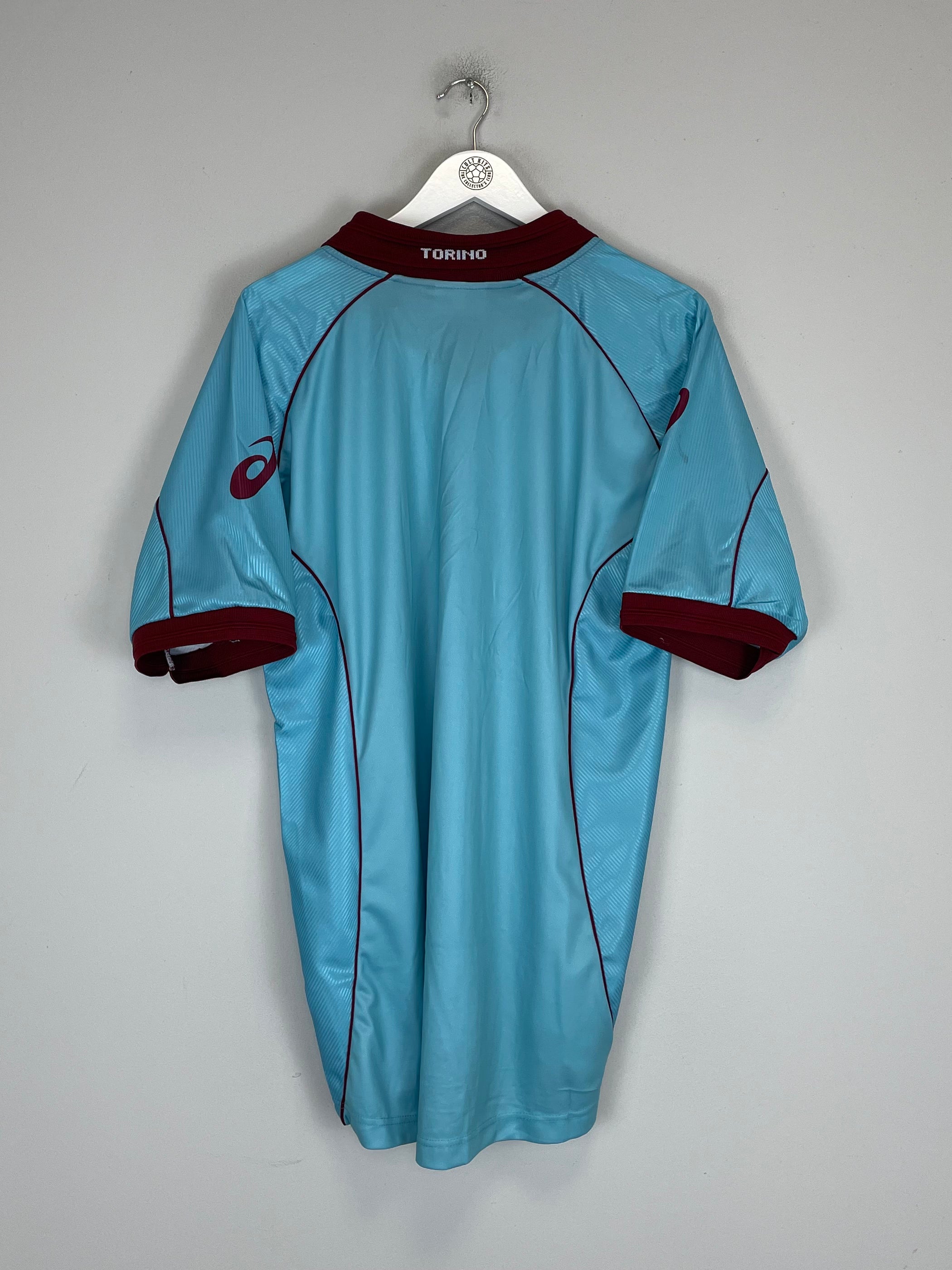Shop 2001/02 TORINO *BNWT* THIRD SHIRT (XL) ASICS, classic football shirts, vintage football shirts & retro soccer jerseys at Cult Kits