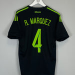 Shop 2015/16 MEXICO MARQUEZ #4 AWAY SHIRT (M) ADIDAS, classic football shirts, vintage football shirts & retro soccer jerseys at Cult Kits