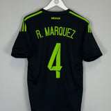 Shop 2015/16 MEXICO MARQUEZ #4 AWAY SHIRT (M) ADIDAS, classic football shirts, vintage football shirts & retro soccer jerseys at Cult Kits