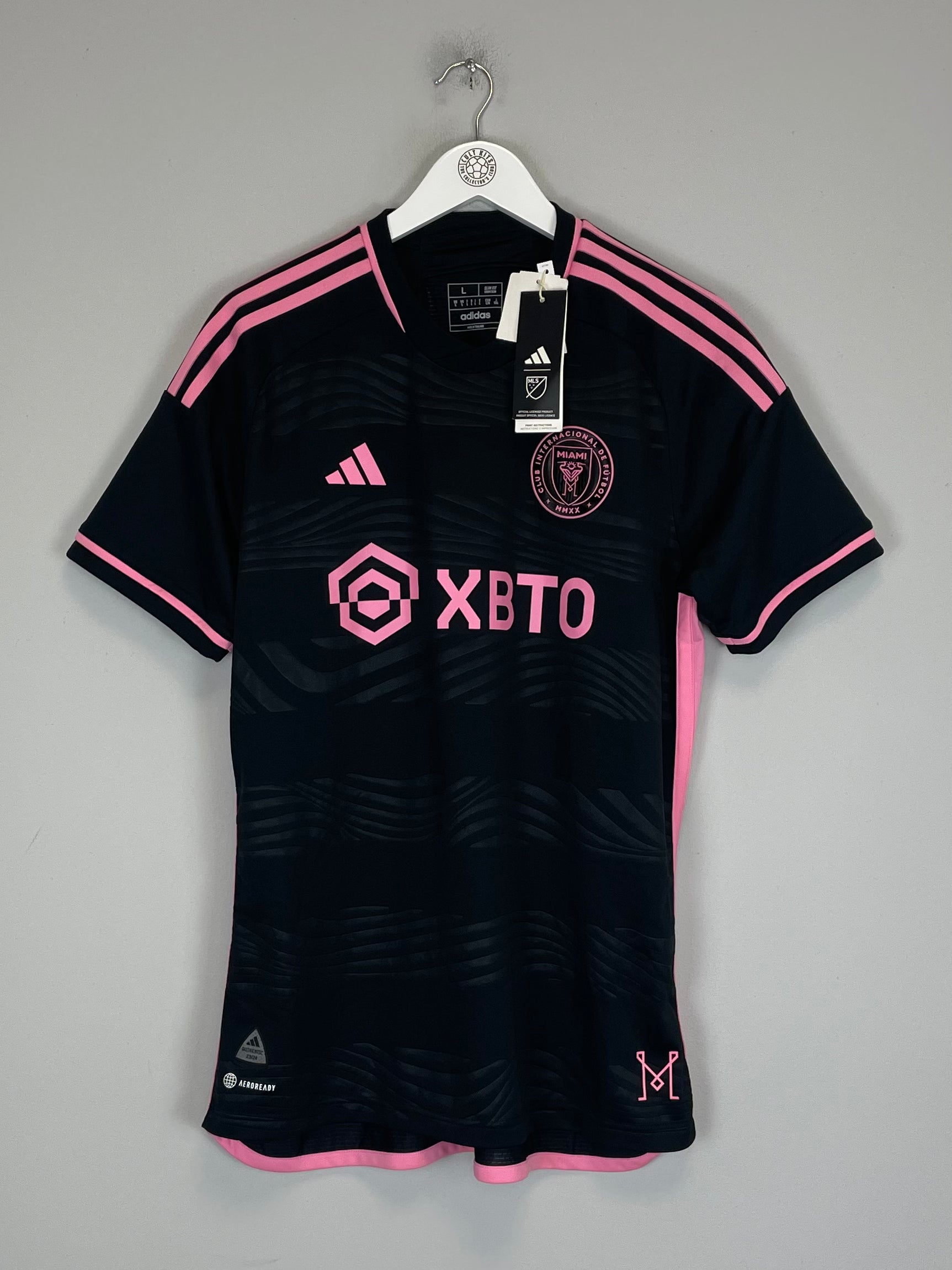 Shop 2023/24 INTER MIAMI *BNWT* AUTHENTIC AWAY SHIRT (L) ADIDAS, classic football shirts, vintage football shirts & retro soccer jerseys at Cult Kits