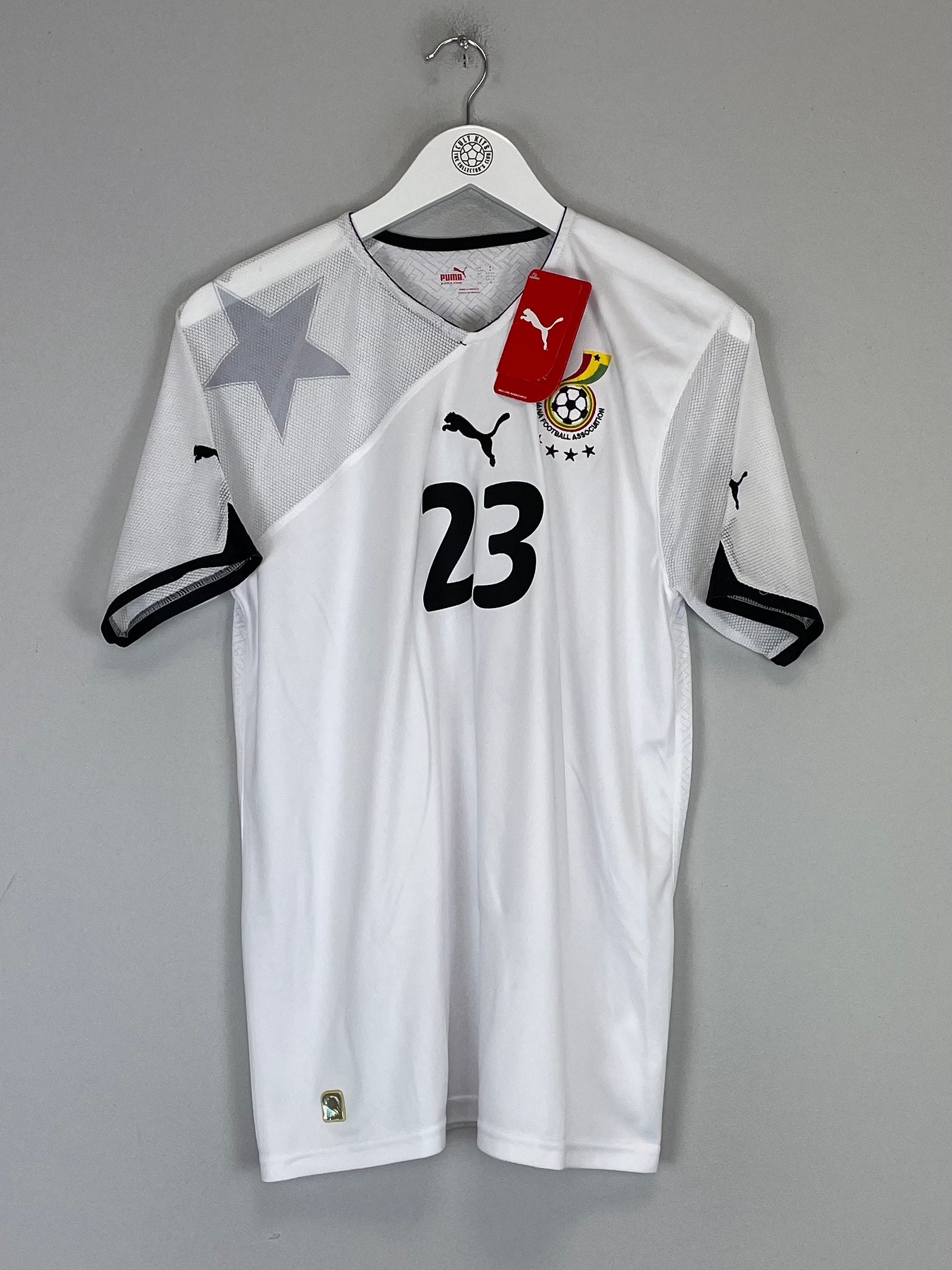 Shop 2010/12 GHANA PRINCE #23 *BNWT* HOME SHIRT (M) PUMA, classic football shirts, vintage football shirts & retro soccer jerseys at Cult Kits
