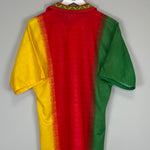 Shop 1994/95 CAMEROON HOME SHIRT (L) MITRE, classic football shirts, vintage football shirts & retro soccer jerseys at Cult Kits