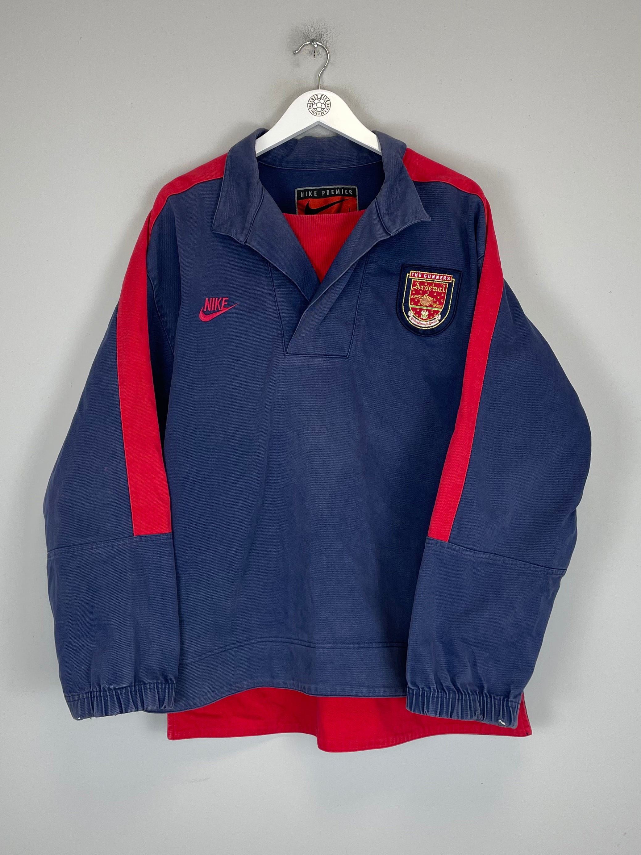 1995/96 ARSENAL DRILL TOP (L) NIKE – Cult Kits 1995/96 ARSENAL DRILL TOP (L) NIKE – Cult Kits