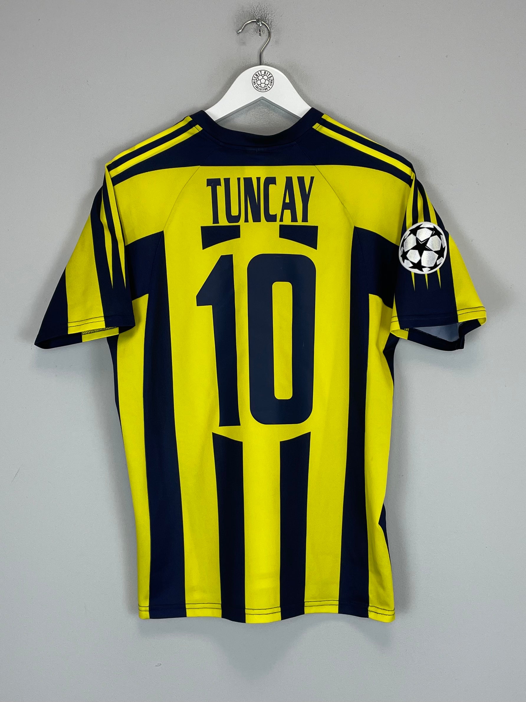 Shop 2004/06 FENERBAHCE TUNCAY #10 C/L HOME SHIRT (S) ADIDAS, classic football shirts, vintage football shirts & retro soccer jerseys at Cult Kits