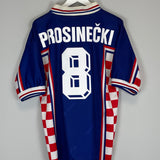 Shop 1998/00 CROATIA PROSINECKI #8 AWAY SHIRT (L) LOTTO, classic football shirts, vintage football shirts & retro soccer jerseys at Cult Kits