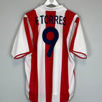 Shop 2001/02 ATLETICO MADRID F.TORRES #9 *MINT* HOME SHIRT (L) NIKE, classic football shirts, vintage football shirts & retro soccer jerseys at Cult Kits